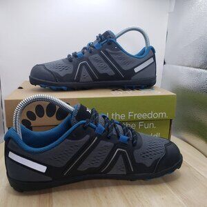 XERO Mesa Trail LIGHTWEIGHT Trail Run SHOES in Dark Gray x Sapphire WOMEN’S 7